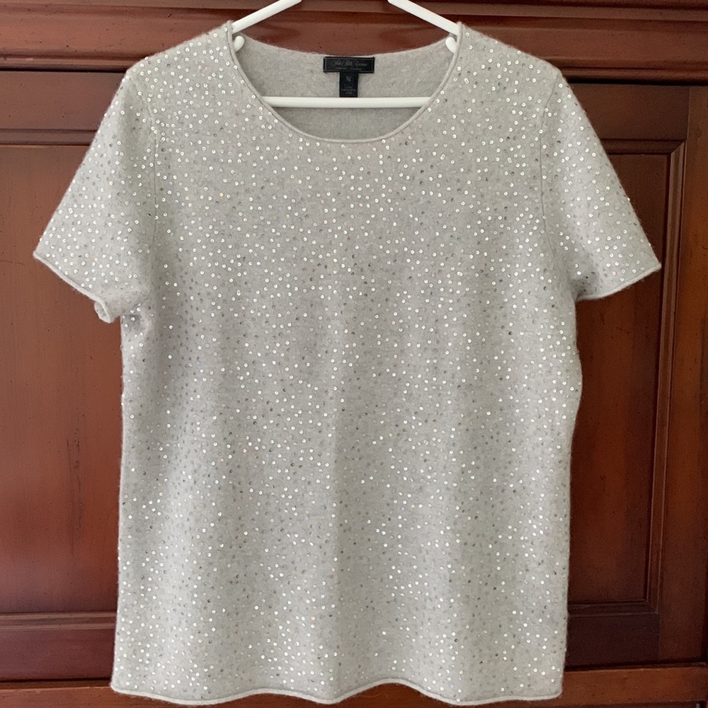 Saks fifth avenue cashmere top - Picture 1 of 5